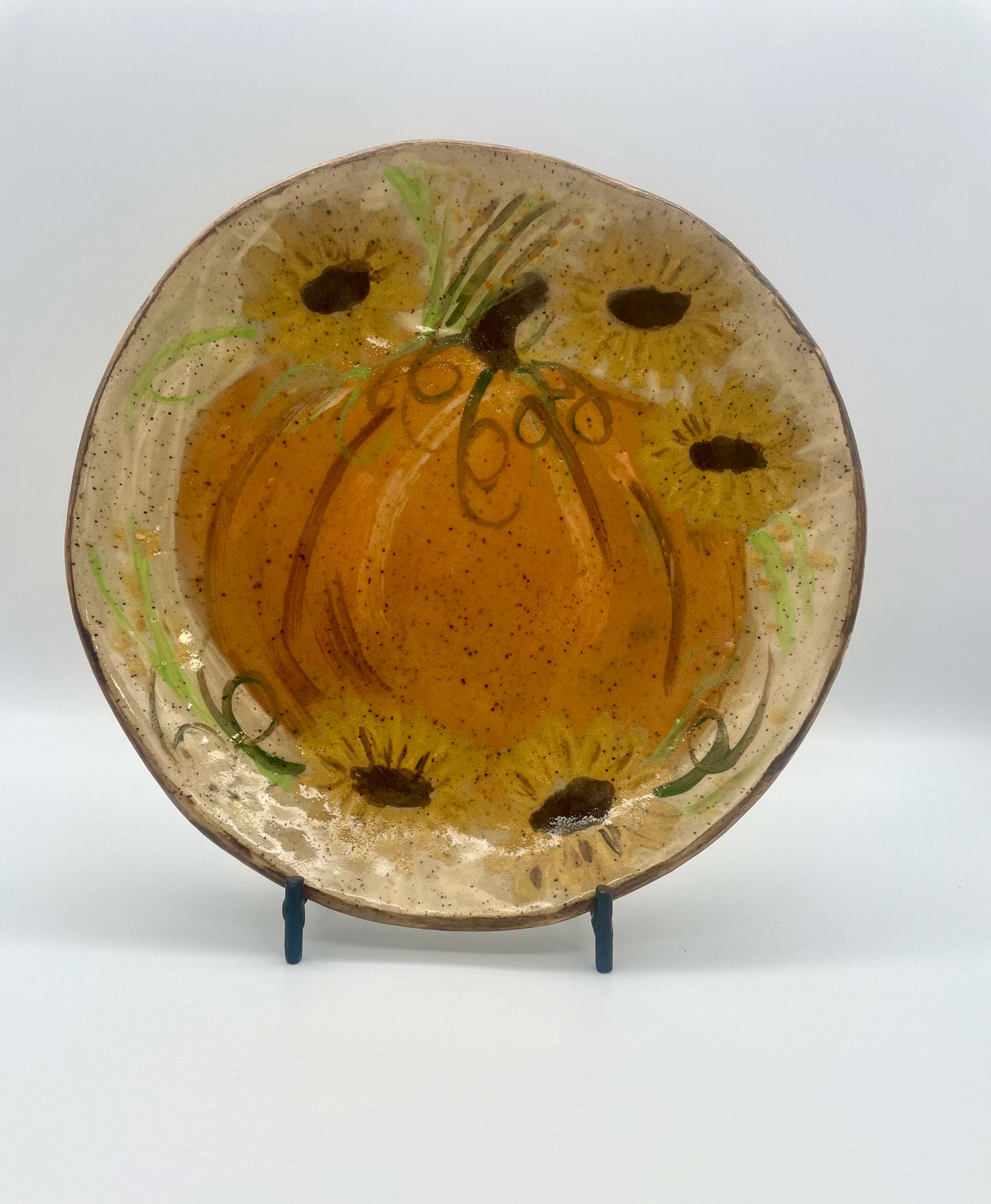 Laura Jones-Pumpkin Plate