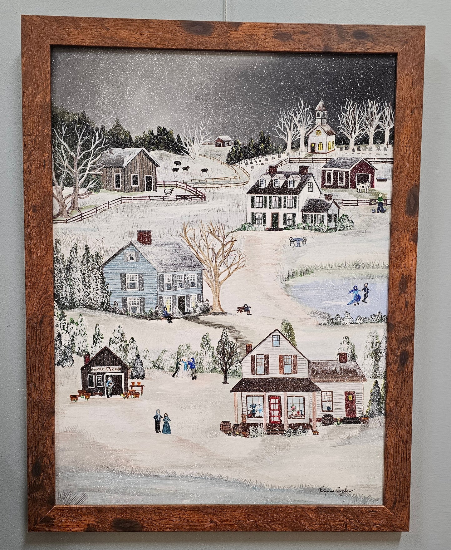 Virginia Coyle - "One Last Snow Before Spring"