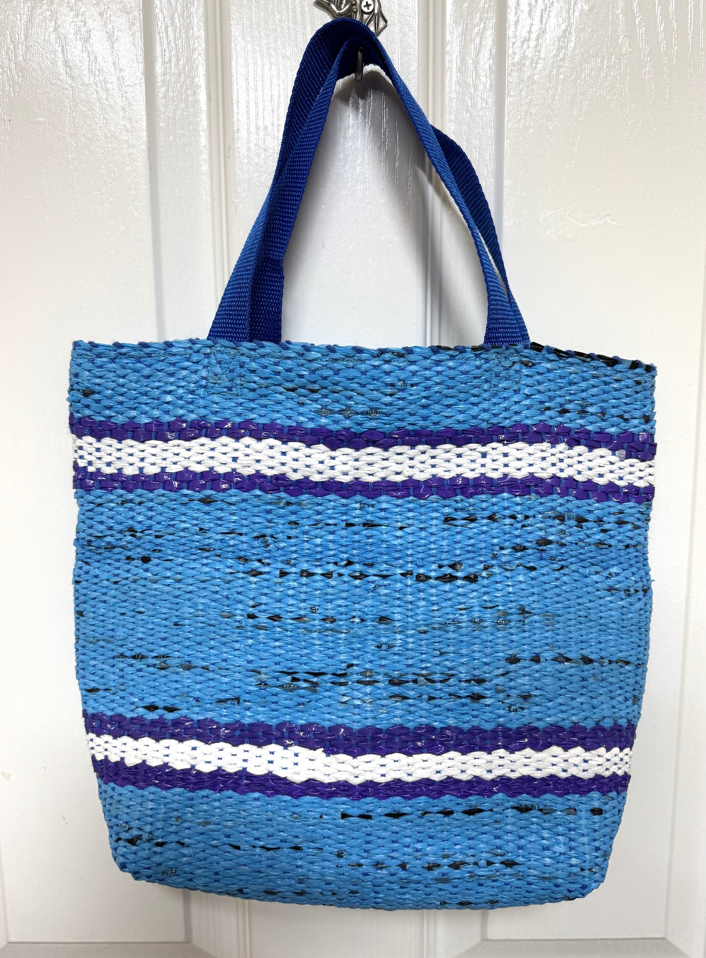 Gudrun Kiel-Bullock- Blue Plarn Bag