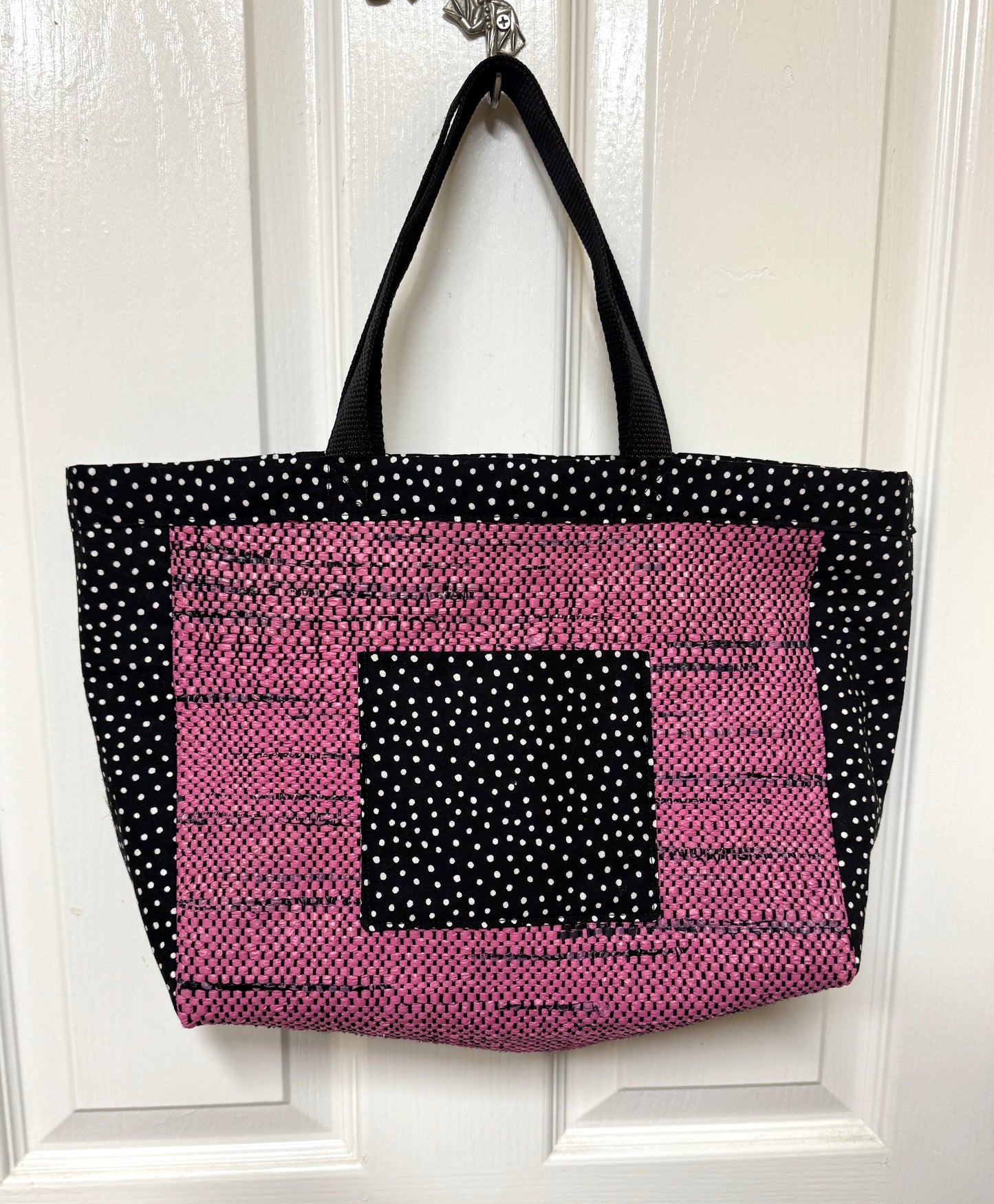 Gudrun Kiel-Bullock- Pink Plarn Bag