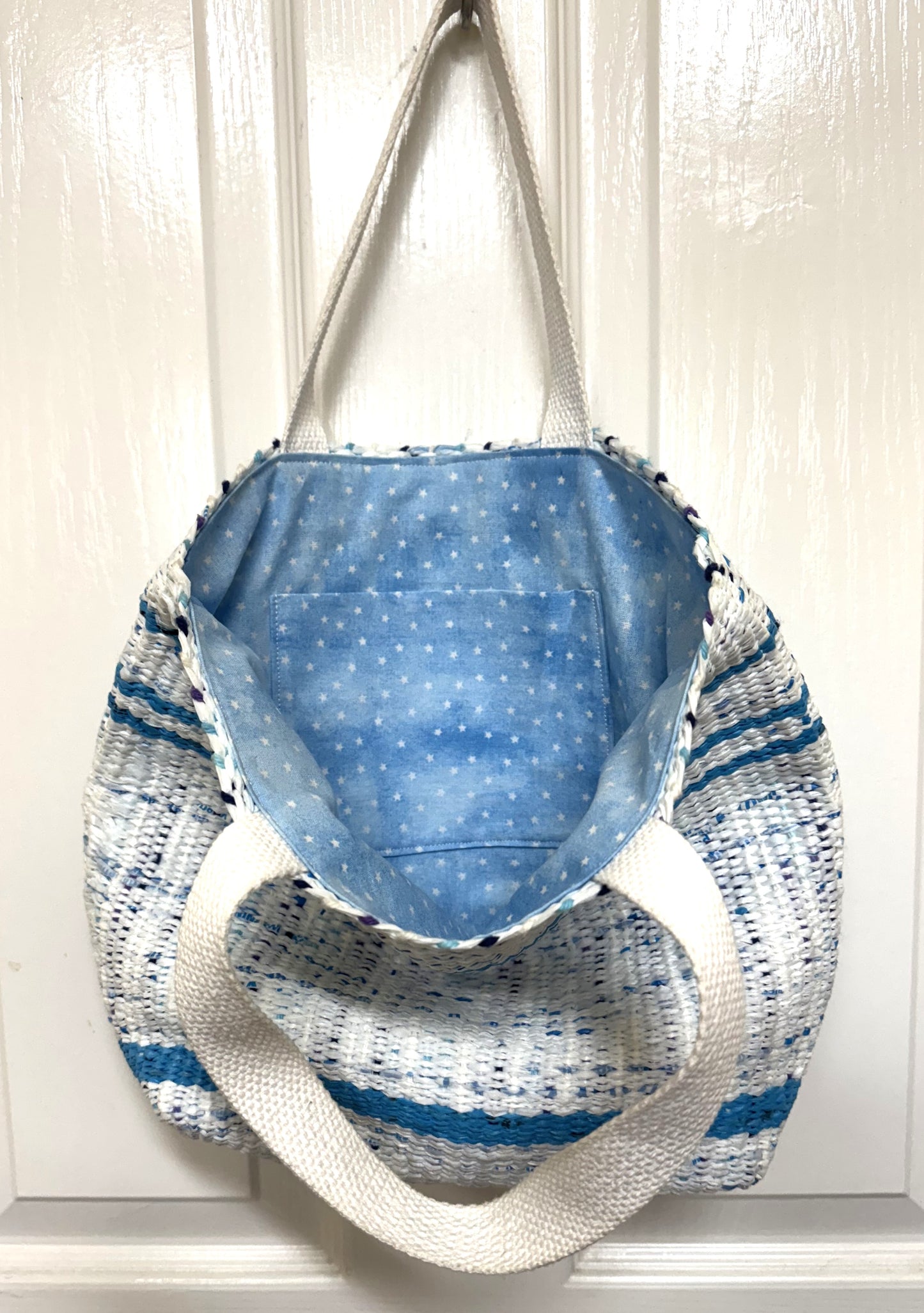 Gudrun Kiel-Bullock- White Plarn Bag