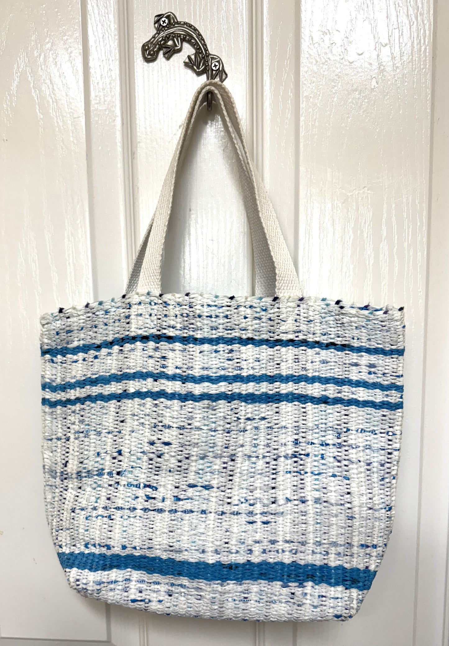 Gudrun Kiel-Bullock- White Plarn Bag