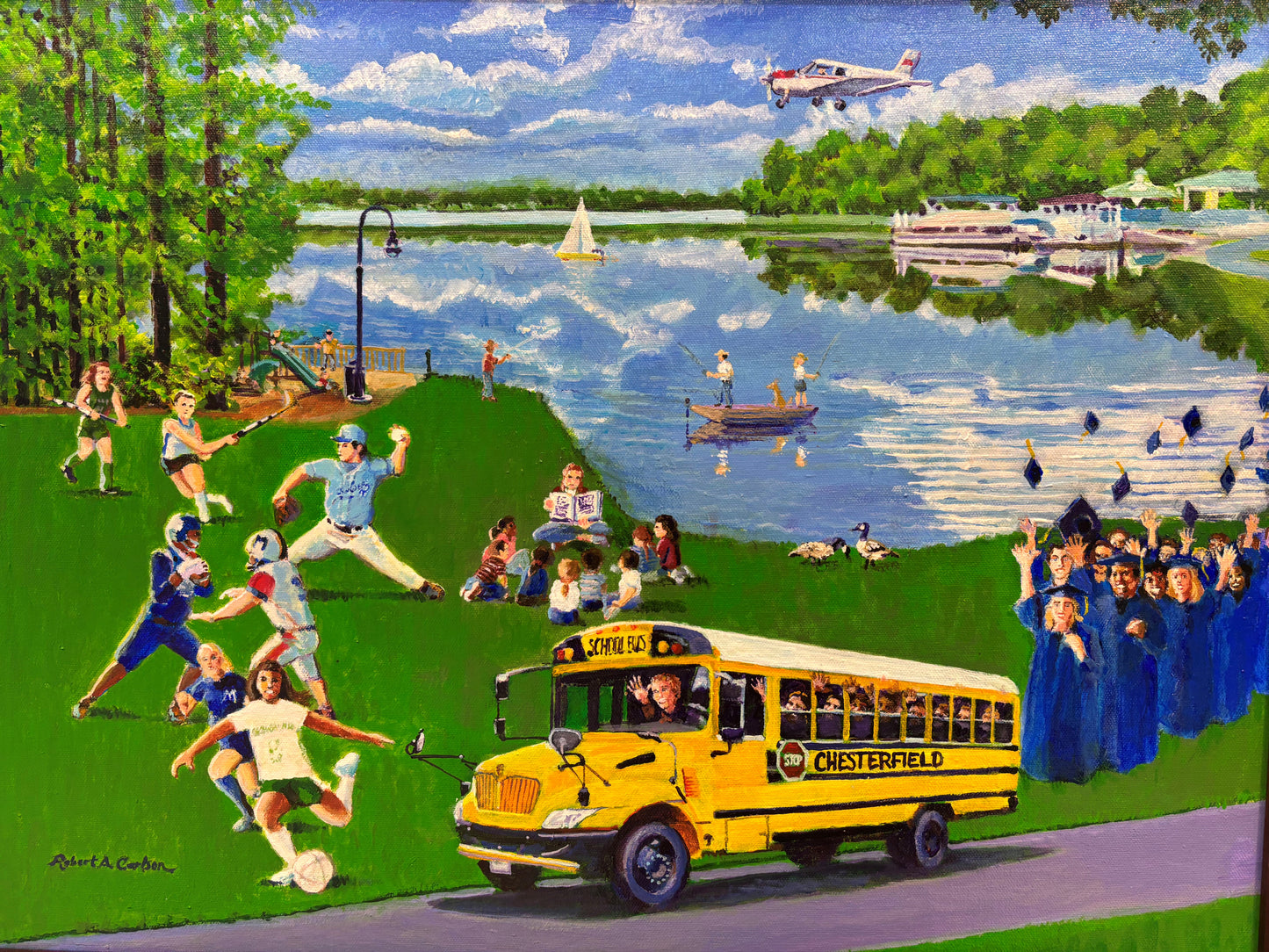 Bob Carlson-Chesterfield, VA Walmart Mural