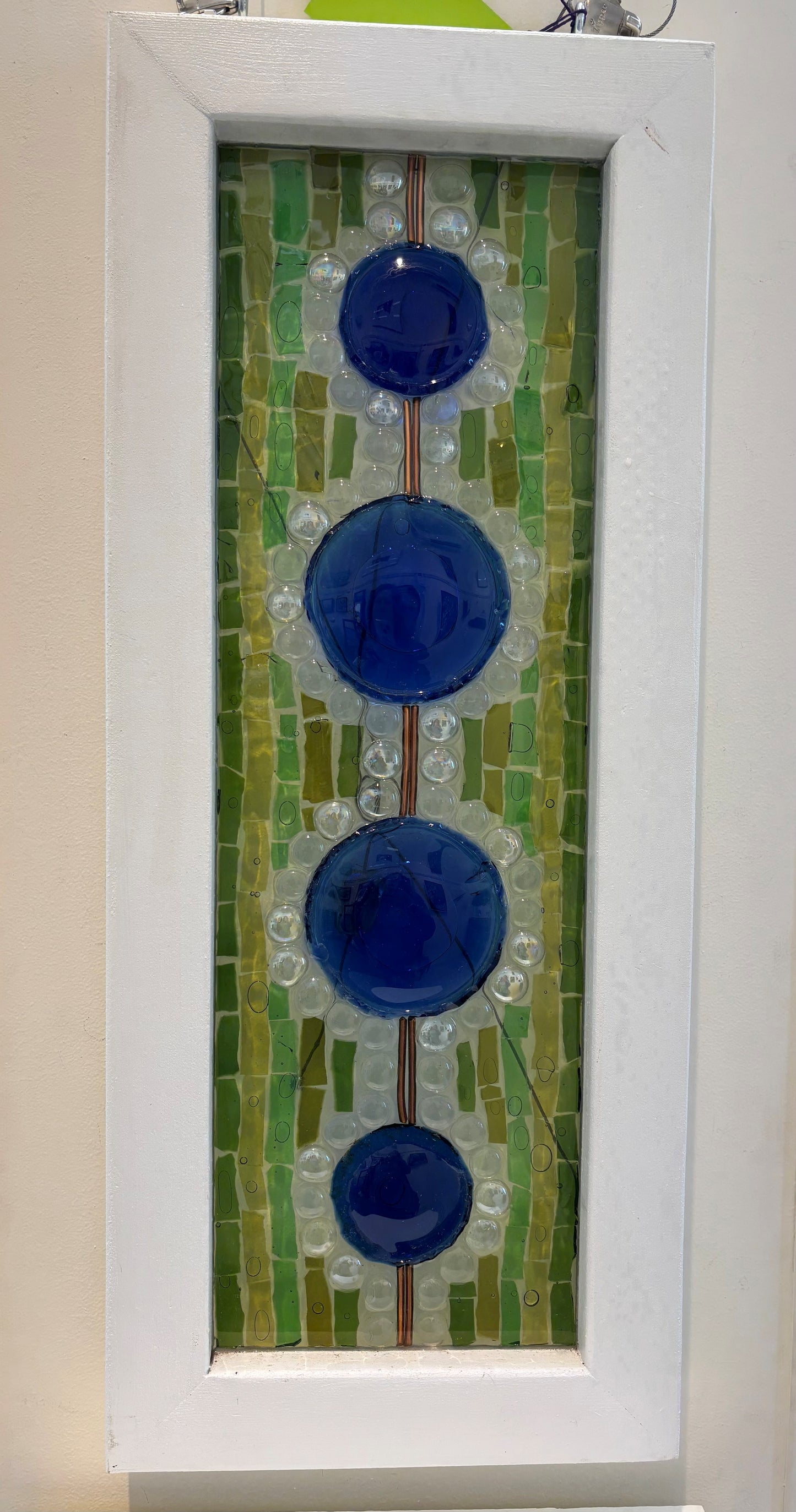 Rita Cutler - Long Blue Circles