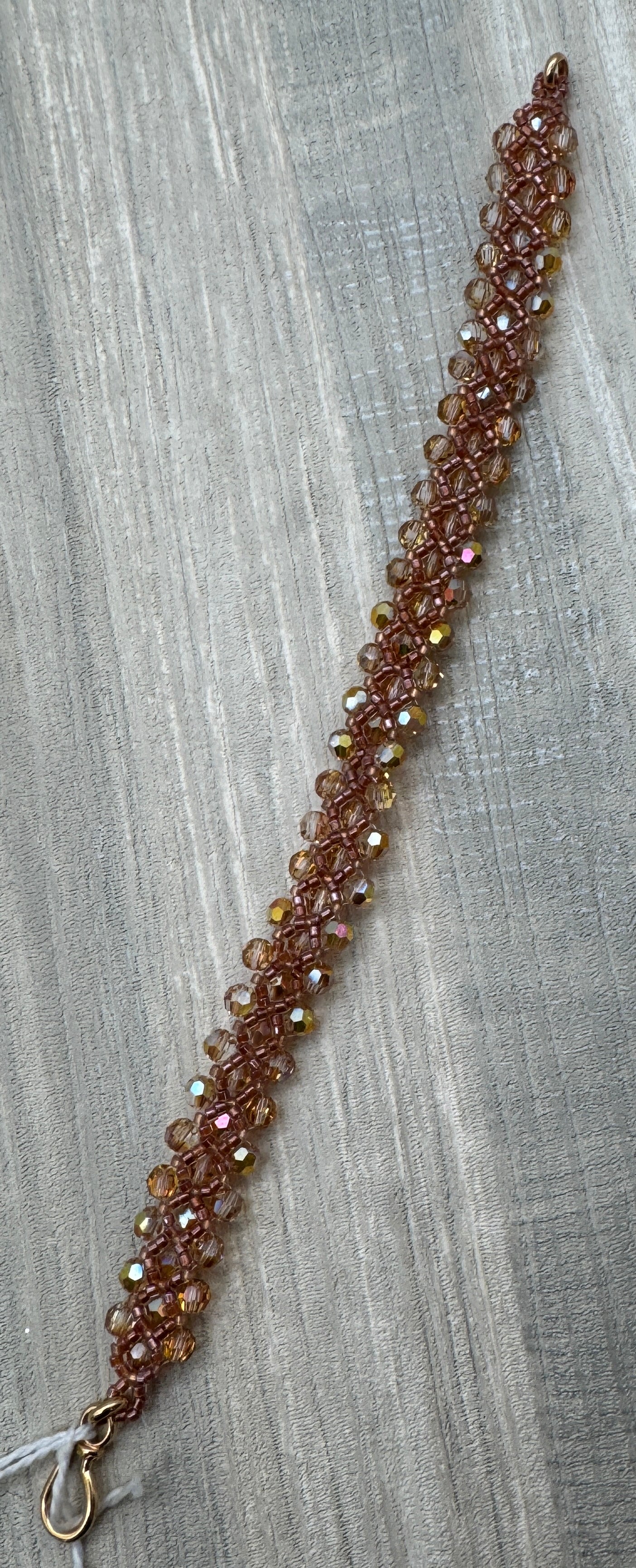 Catherine Bond-Copper Crystal Bracelet