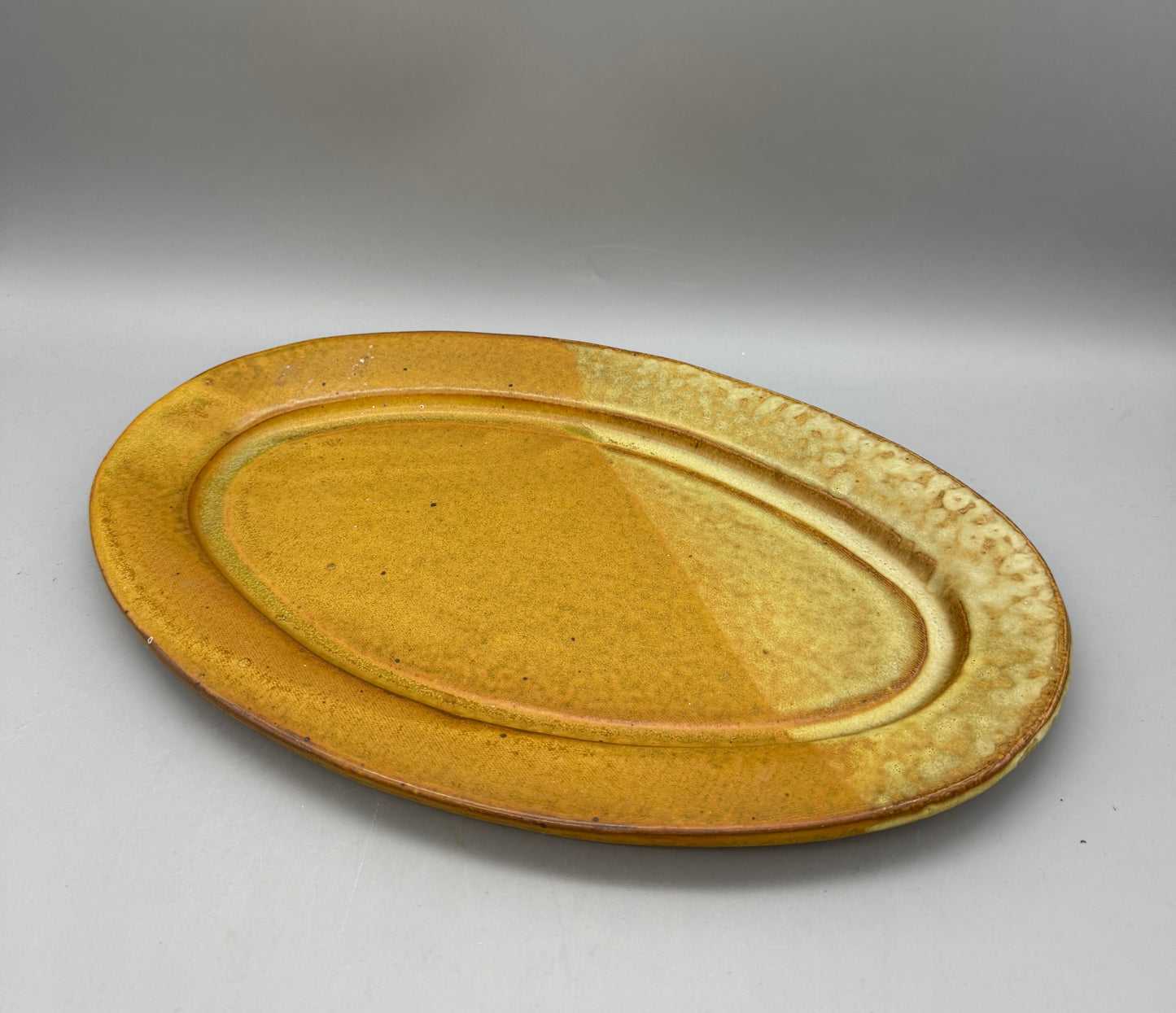 Karen Podd - Oval Dish Orange