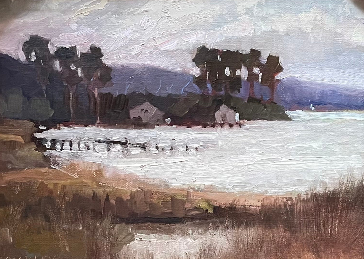 Coakley Brown- Blustery Bay Morning