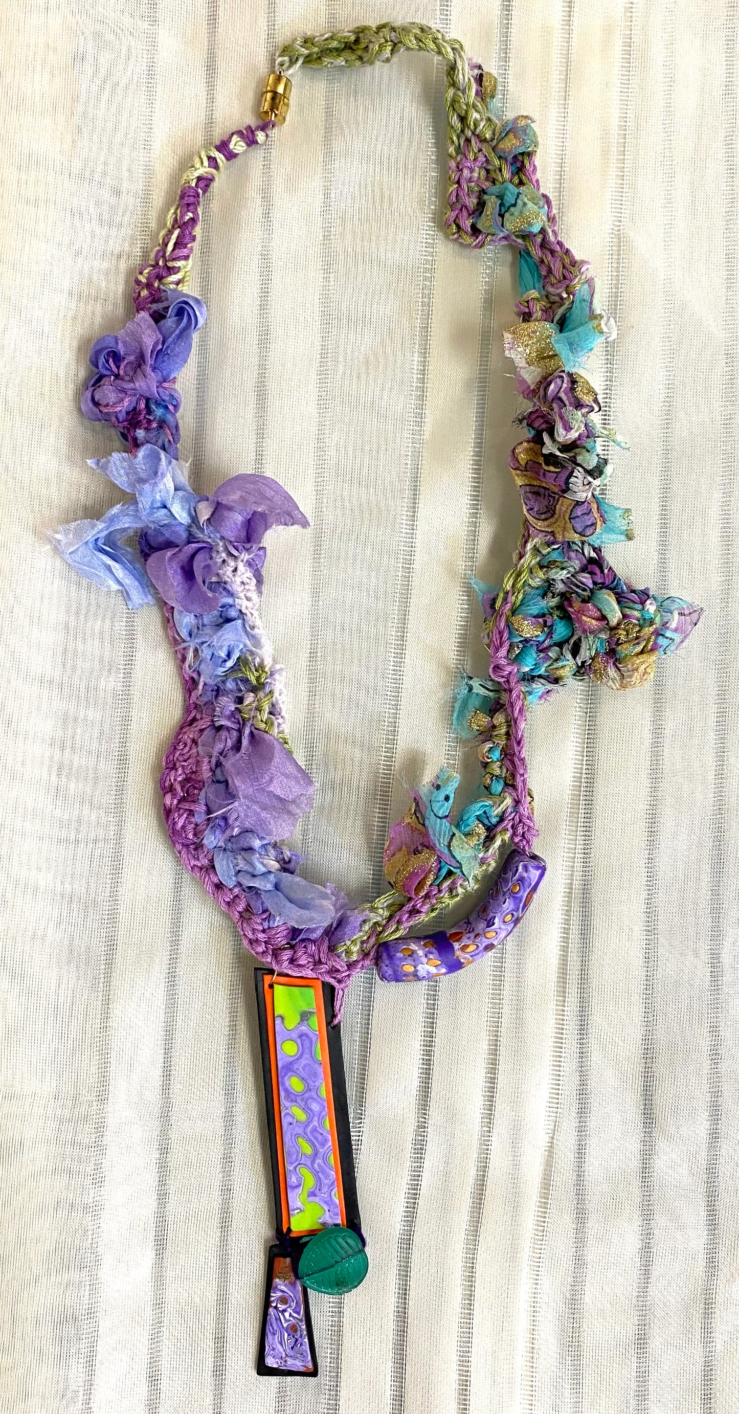 Sally Cooney Anderson-Funky Necklace