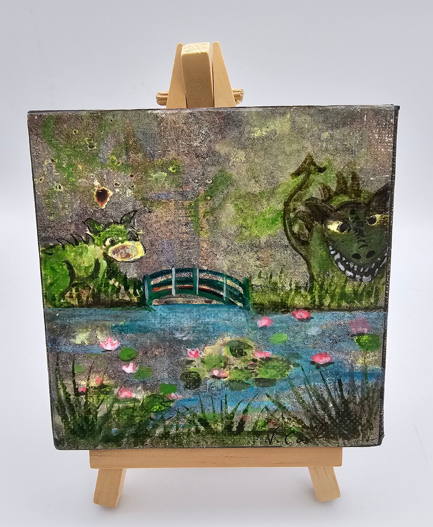 Virginia Coyle - "Monet"s Pet Dragons"