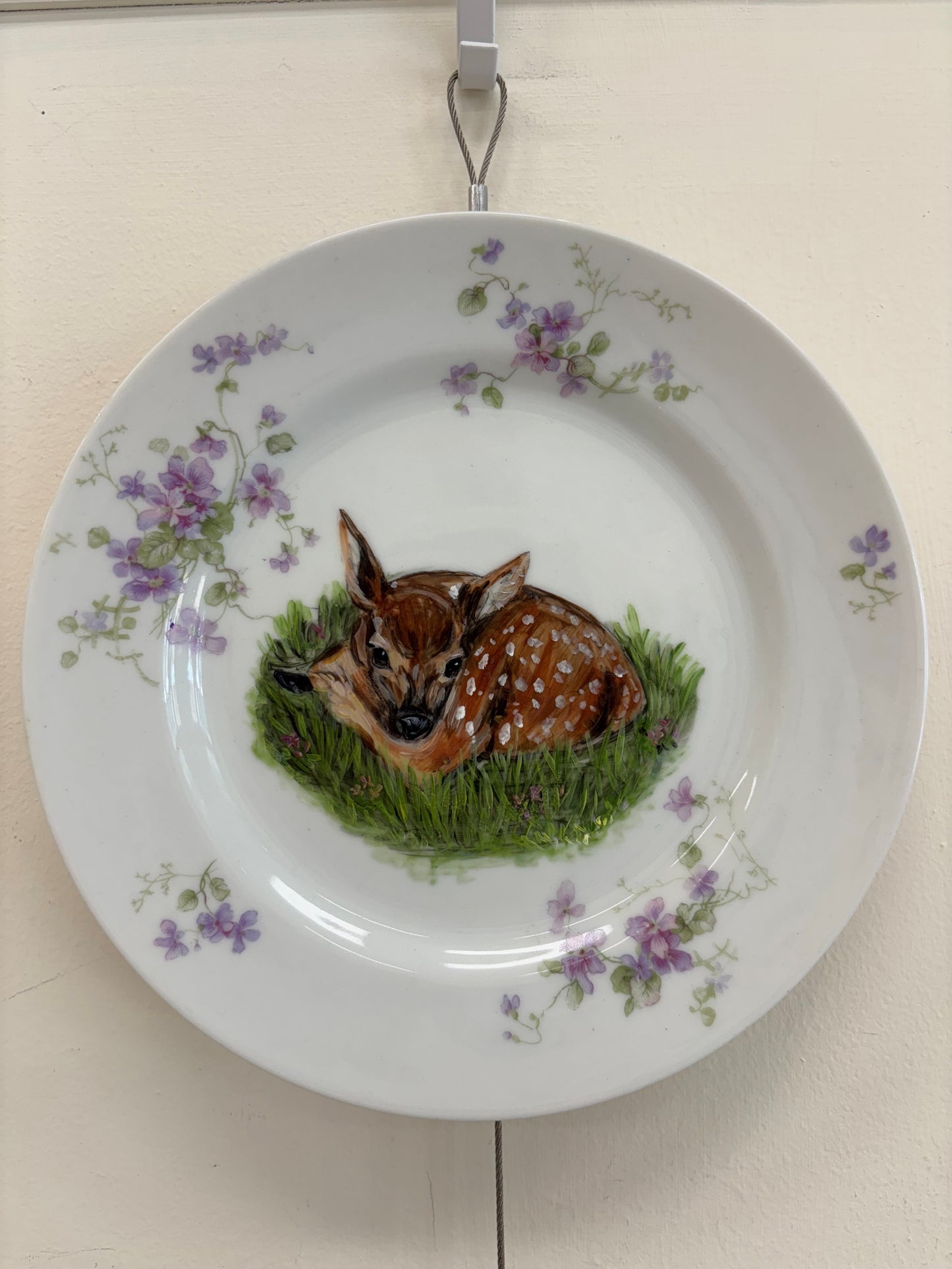 Jennifer Schroeder- Fawn in Violets