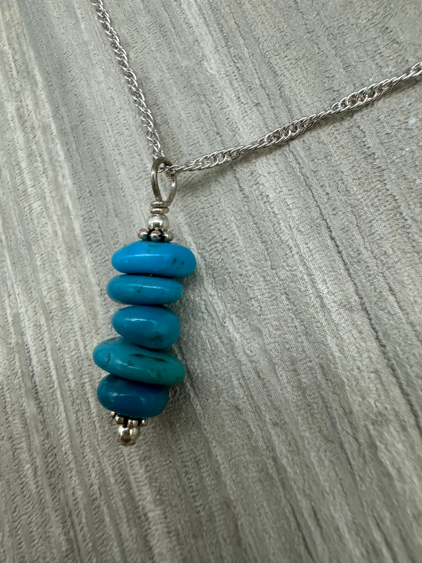 Jim and Linda Harrison - Sleeping Beauty Turquoise Necklace