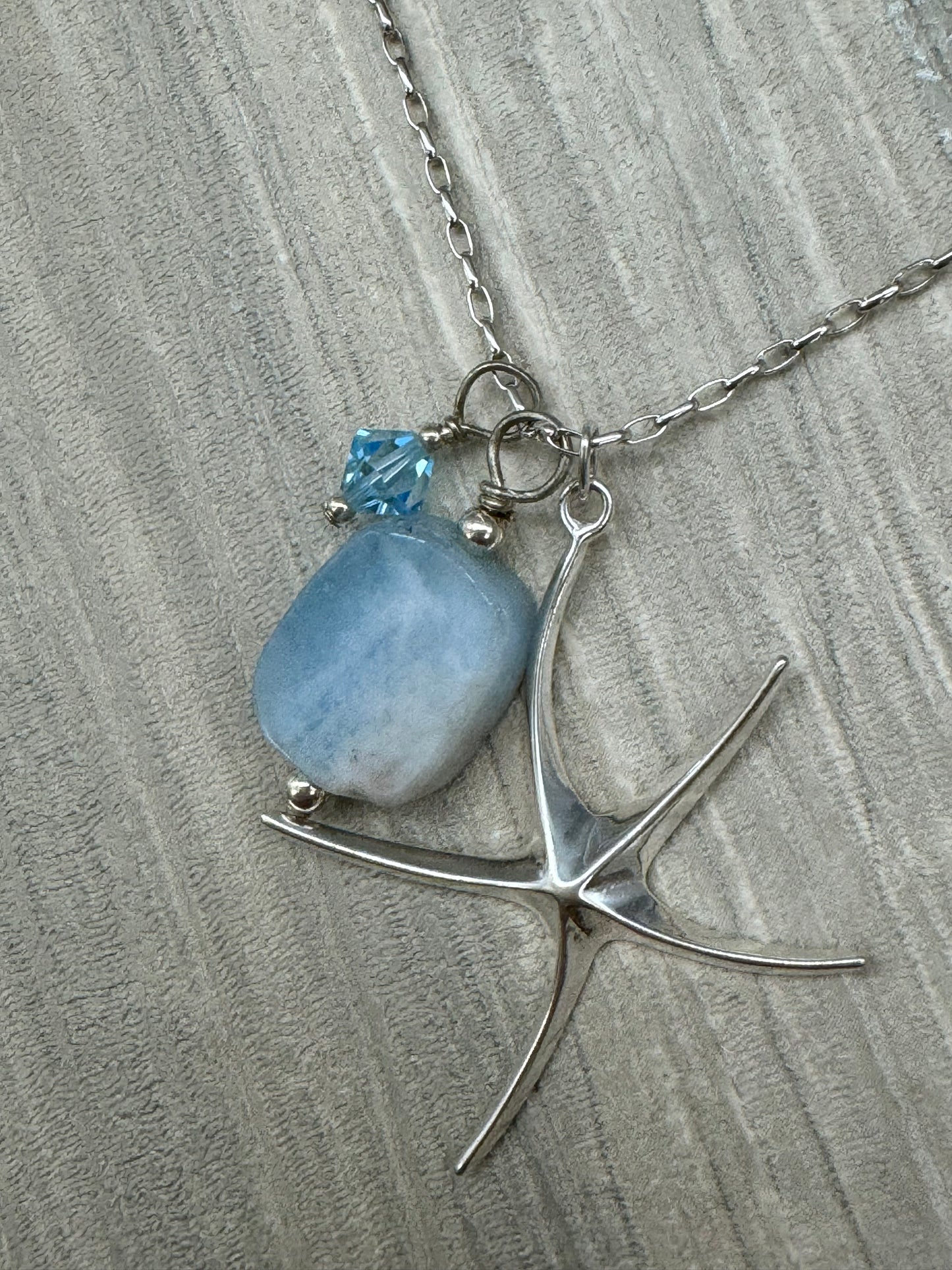 Jim and Linda Harrison - Aquamarine Necklace