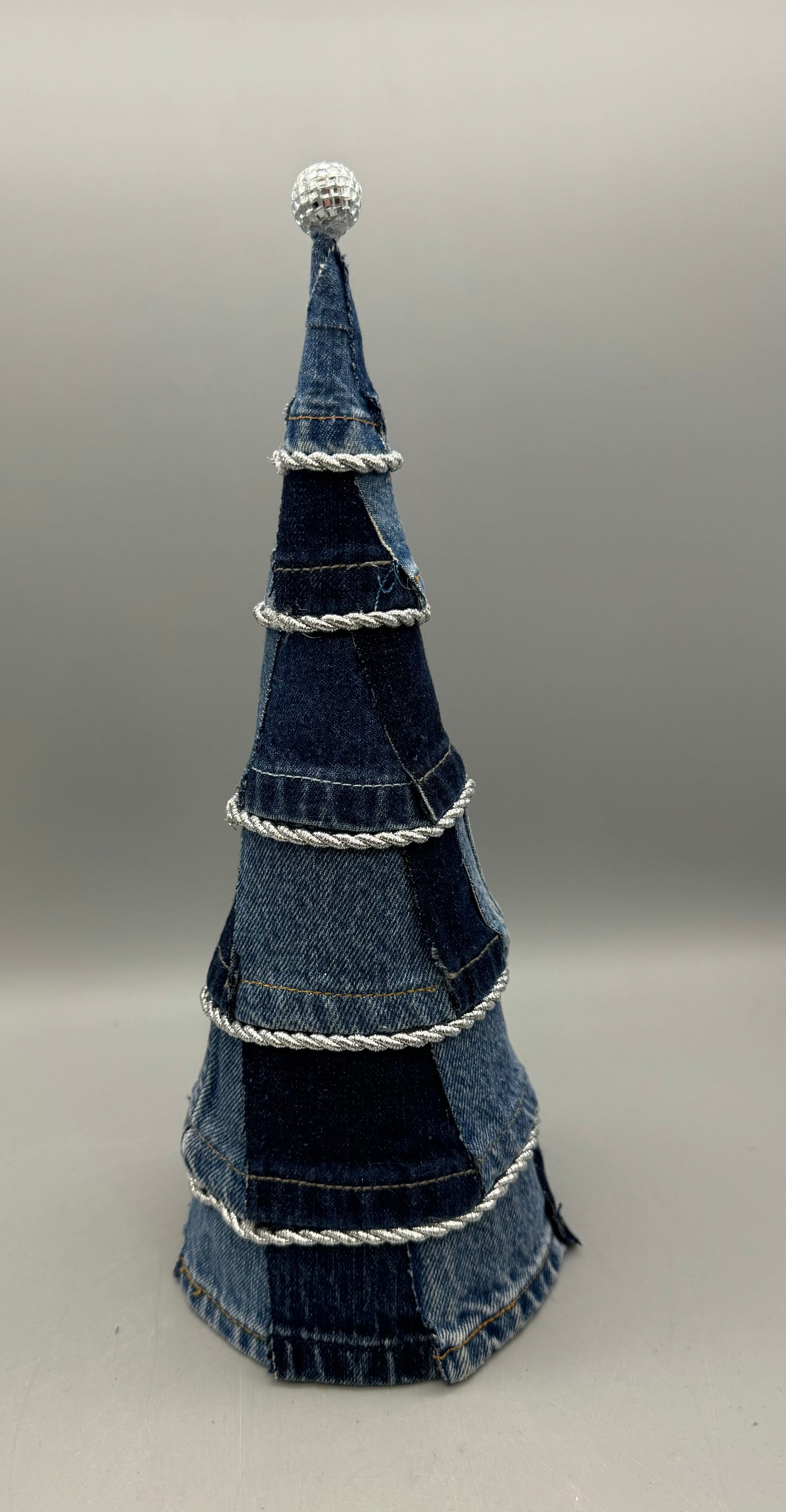 Averelle Dylan-Small Patchwork Denim Tree