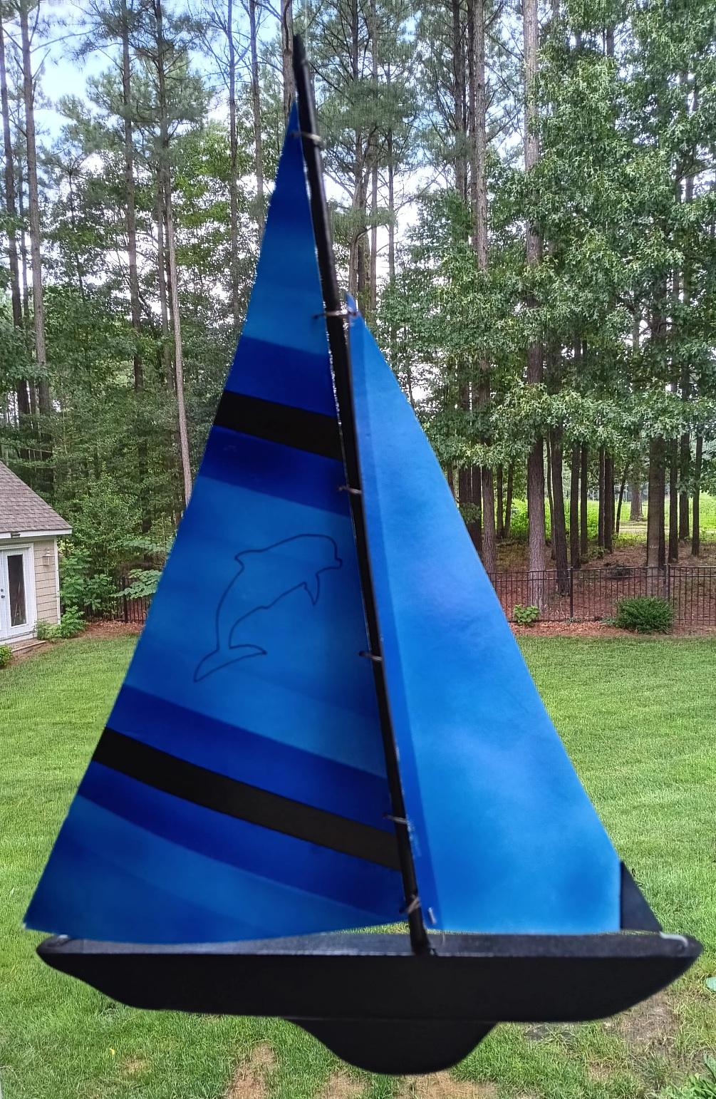 Warren Dorer-Sailboat Sculpture