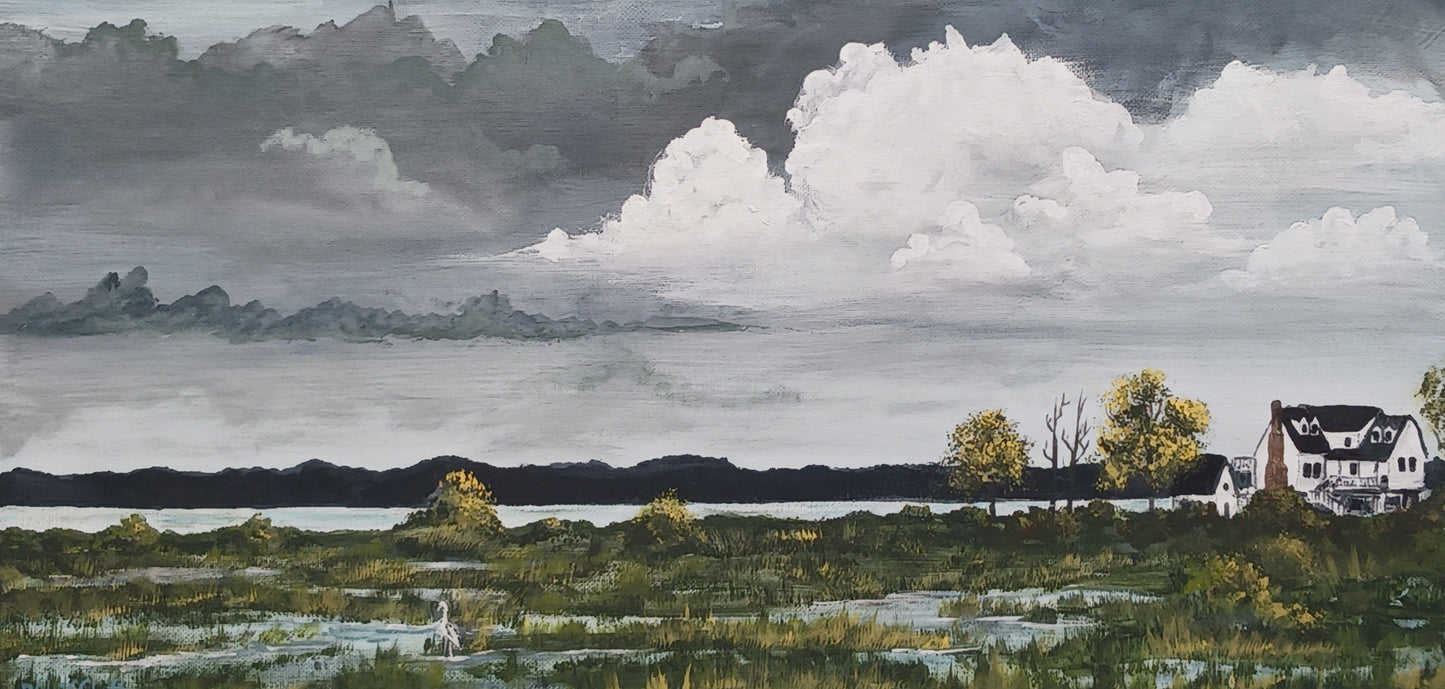 Peggy Shifflett-Mobjack Bay Cloudy Day