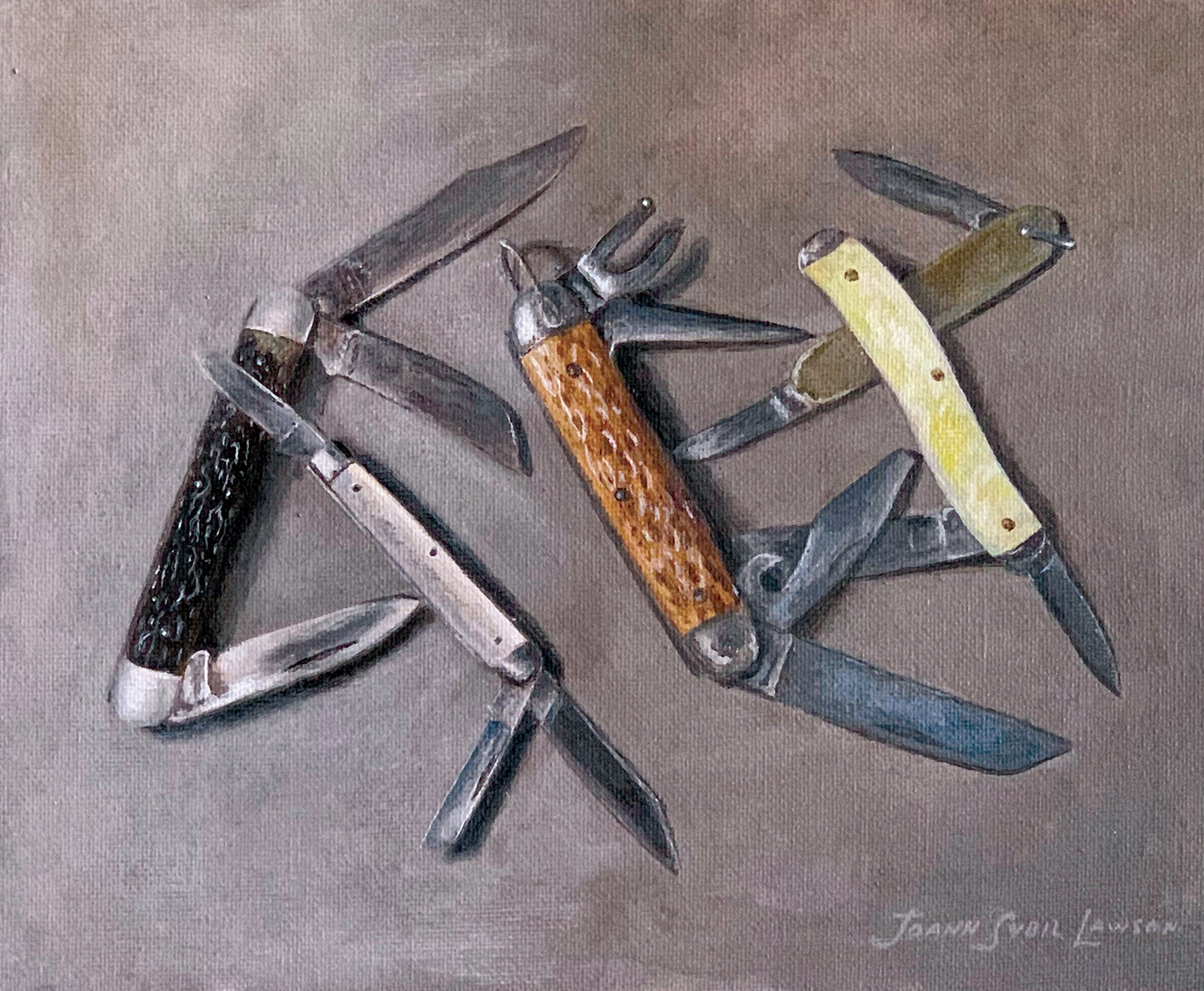 Joan Sybil Lawson-My Father's Pocketknives