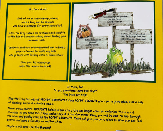 Maurine Frank- Flop the Frog Who Wasn't Quite Right Book