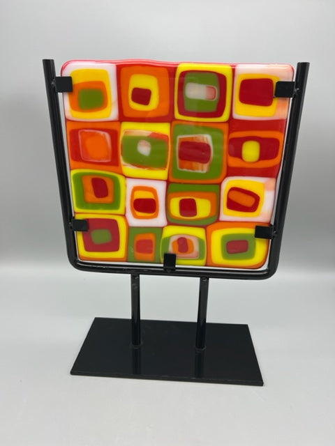 Irene Ultee- Standing Square Fused Glass