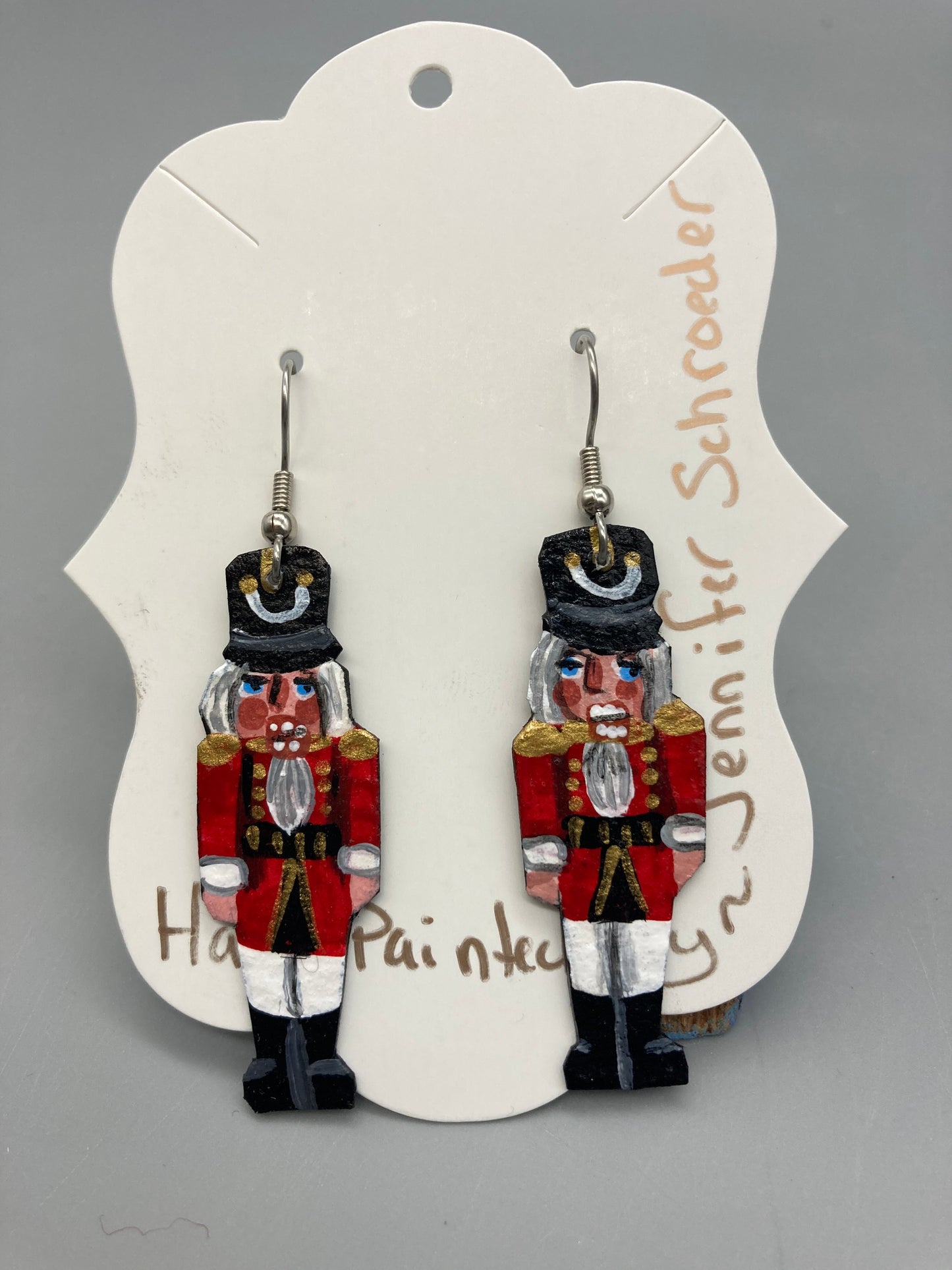 Jennifer Schroeder- Nutcracker Earrings