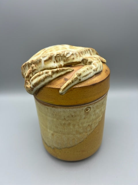 Karen Podd - Lidded Crab Jar