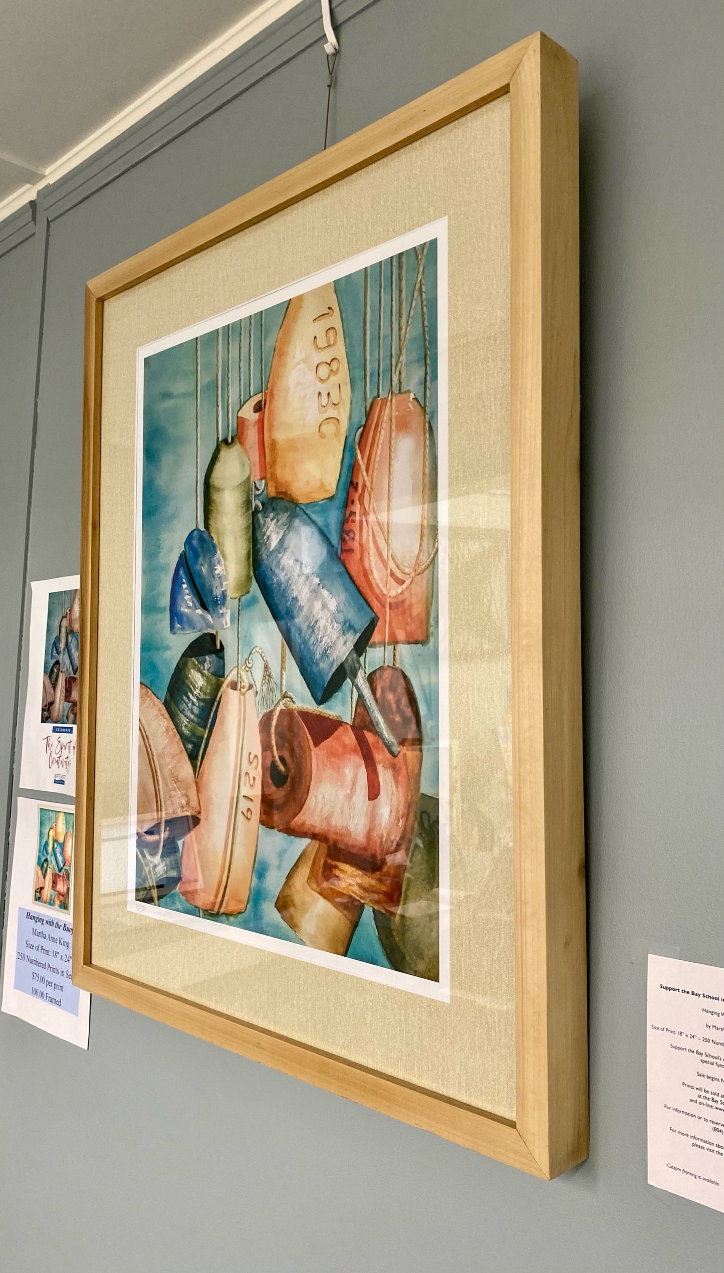 "Hanging with the Buoys" Limited Edition Print