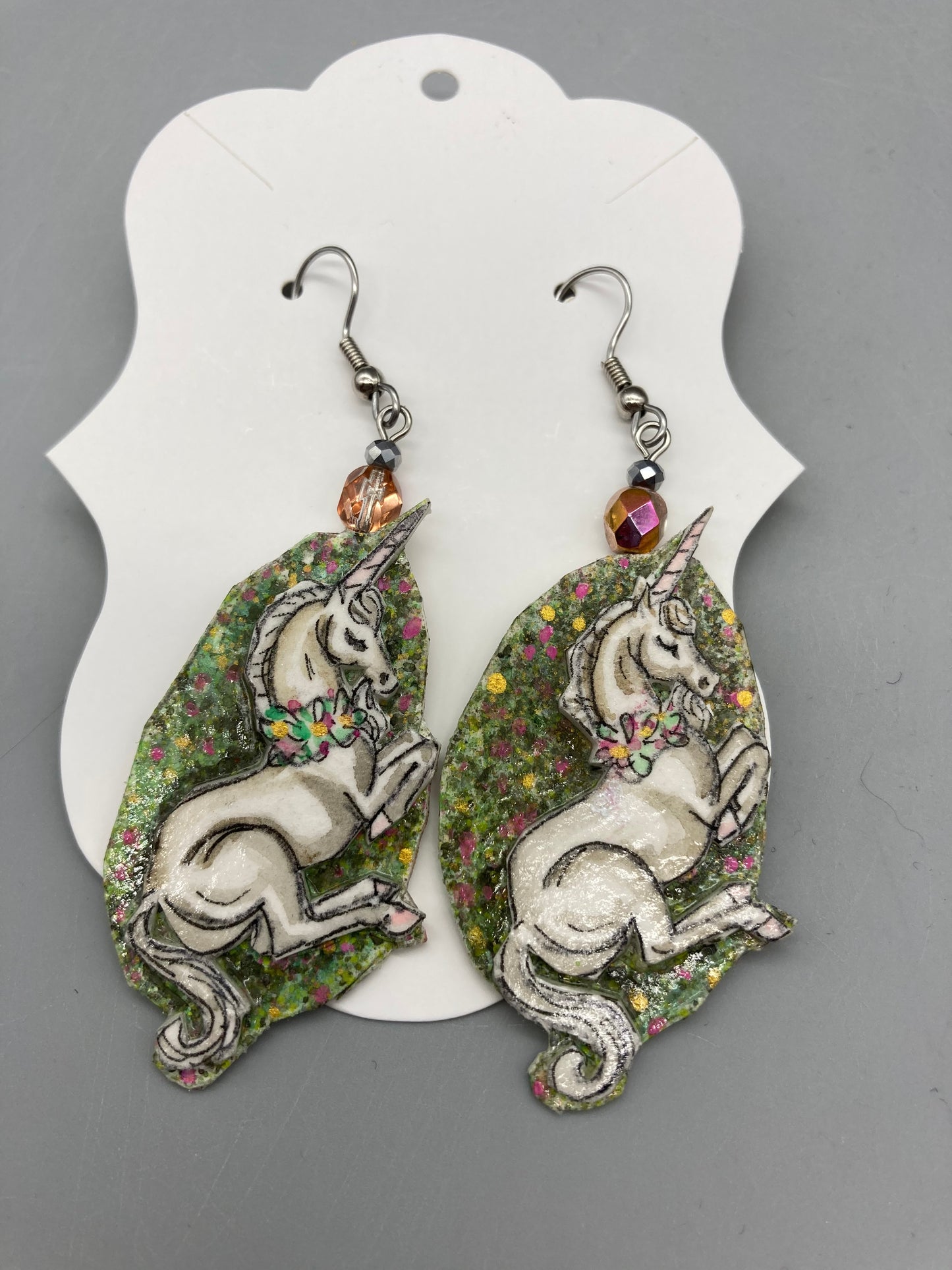 Jennifer Schroeder- Unicorn Earrings
