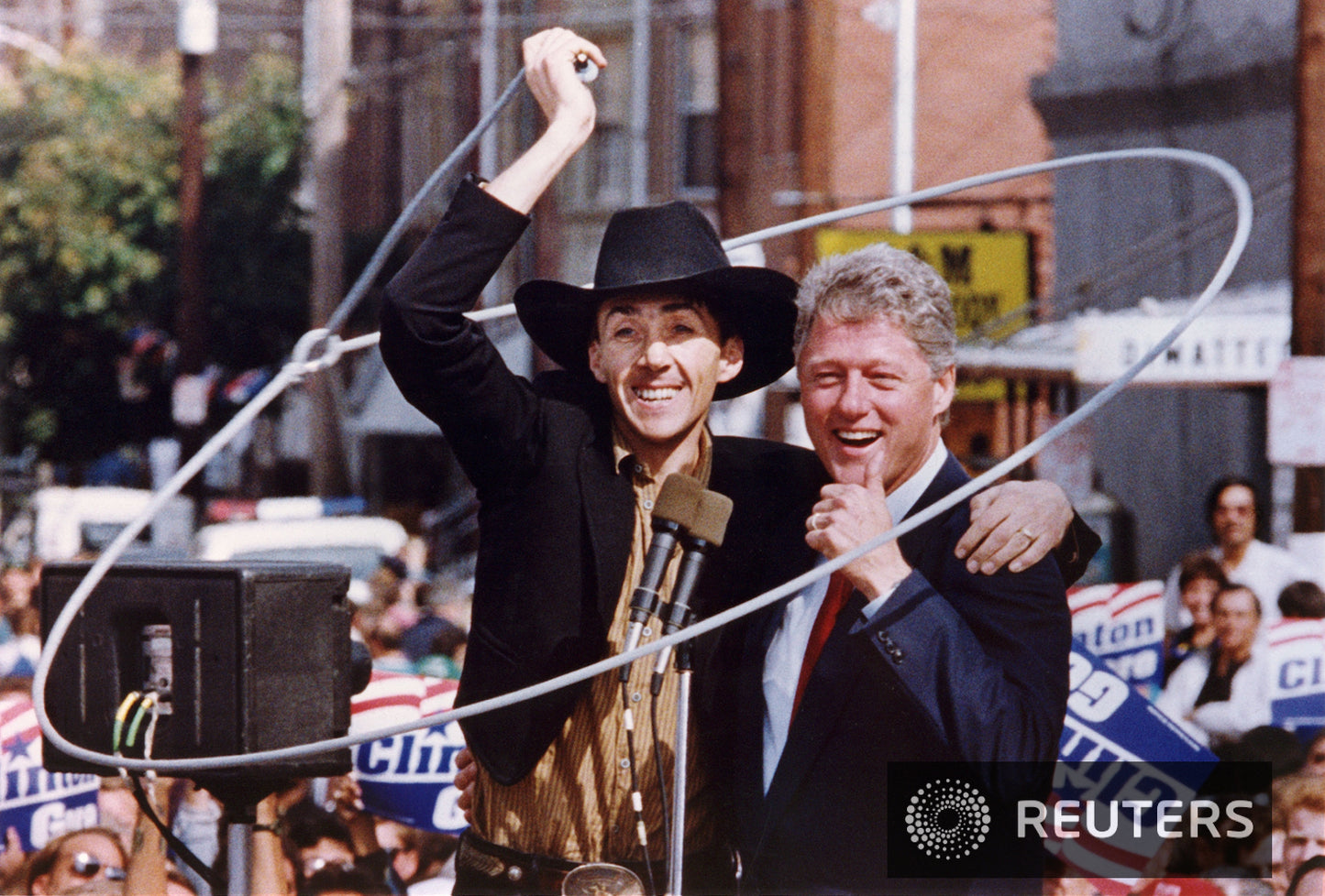 1996-10-29 Campaign-Bill Clinton in Philadelphia