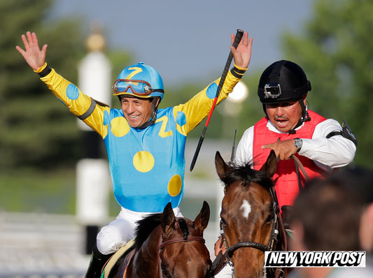 2015-06-06 American Pharoah wins triple crown RFS41878