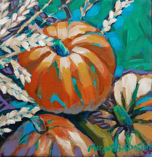 Margaret Benton-Jones -Pumpkin Harvest