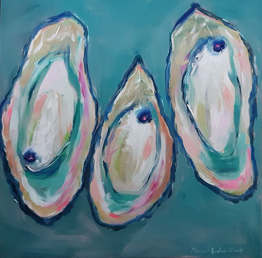 Margaret Benton-Jones- Beachy Oysters