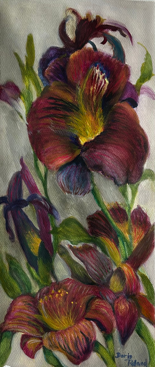 Doris Roland- Black Lilies
