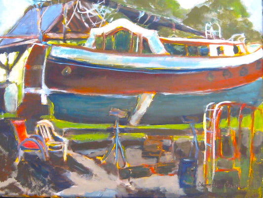 Christine Corbin- Horn Harbor-Dry Dock