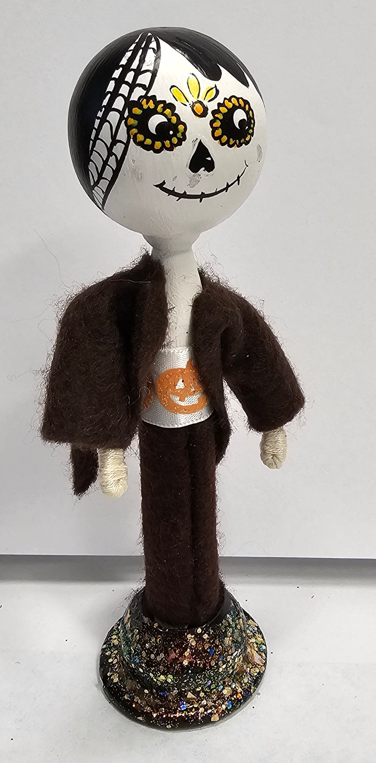 Virginia Coyle - Day of the Dead Peg Doll