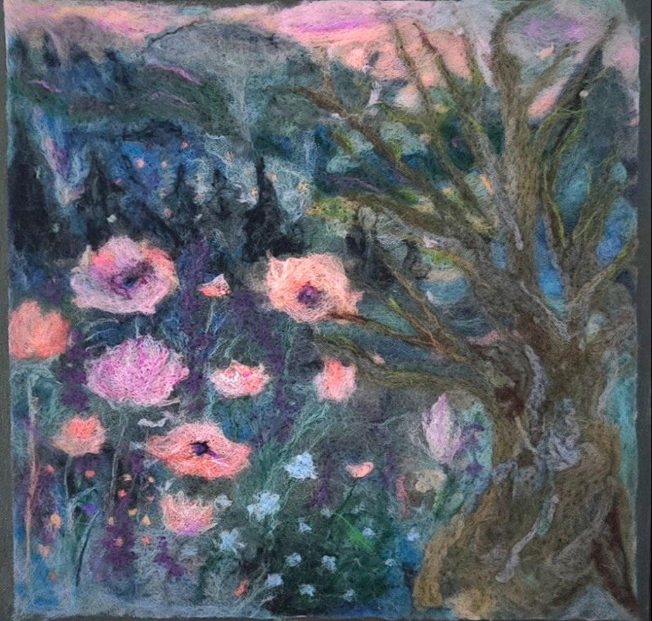 Melissa Gordon-Poppies in the Mountains