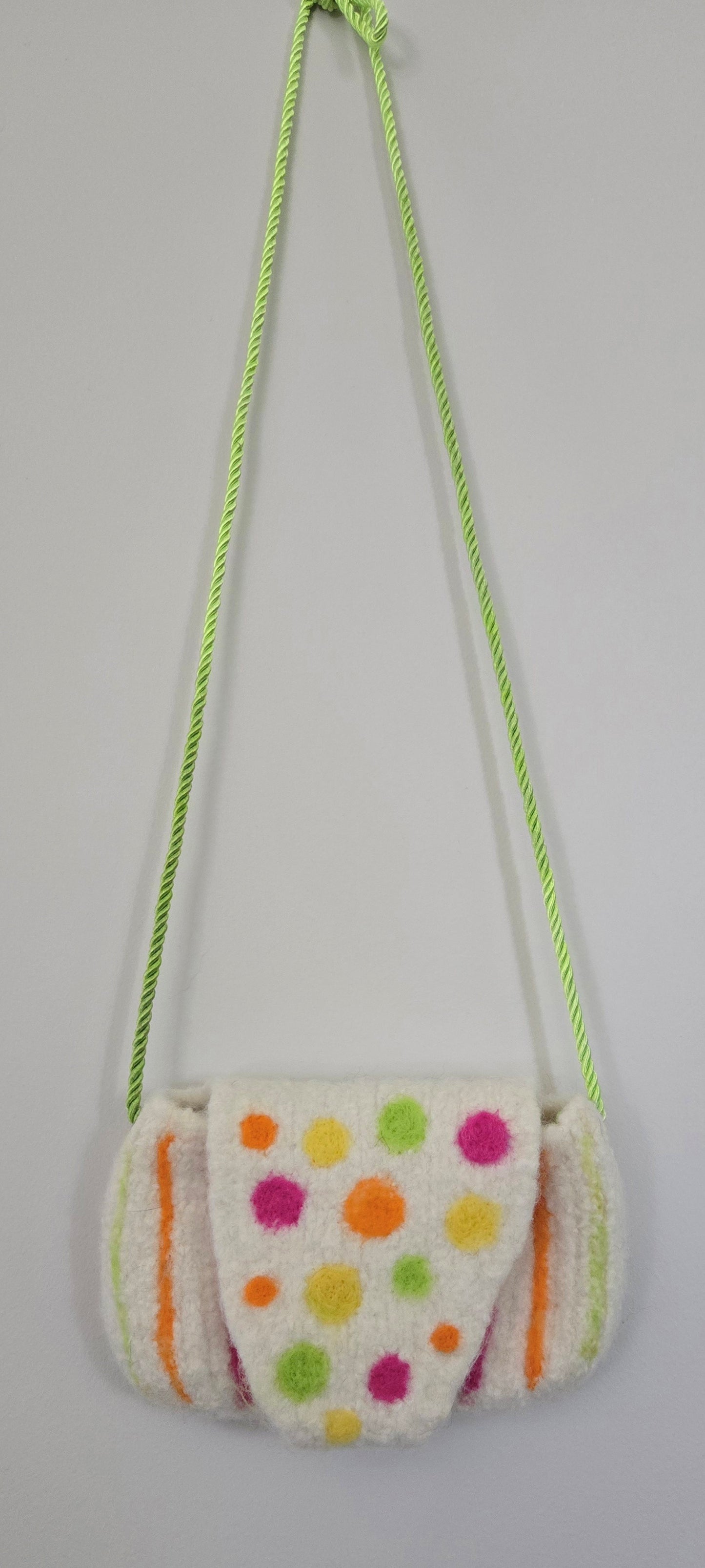 Melissa Gordon-Citrys Dots and Stripes Clutch Bag