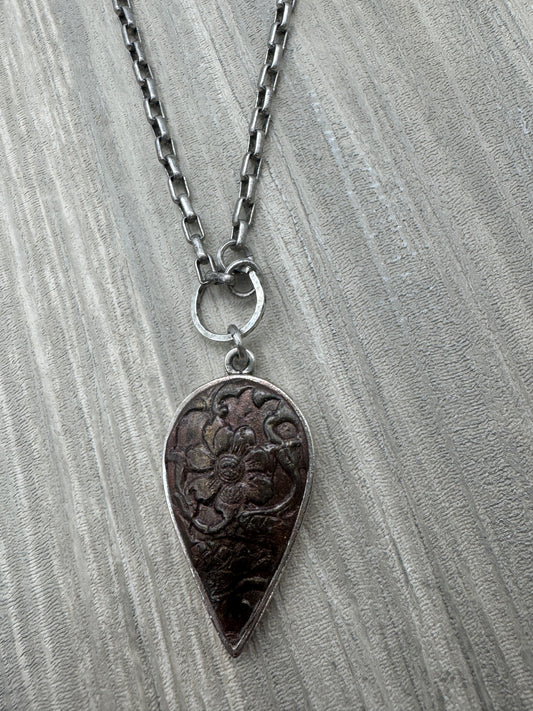 Denise Bush-Flower Clay Necklace