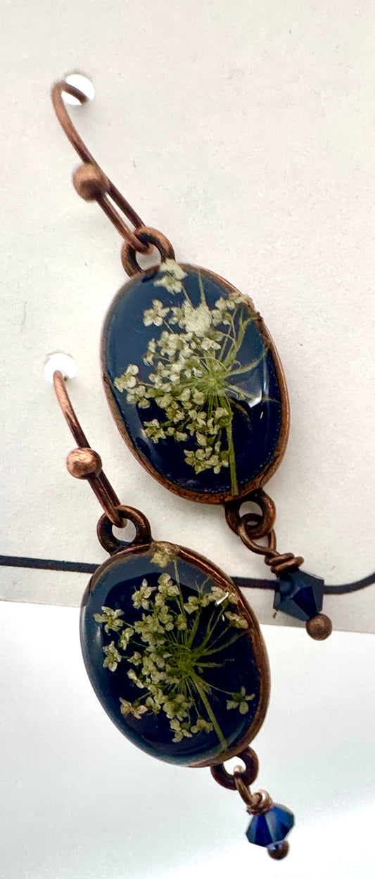 Denise Bush-Queen Anne's Lace Earrings