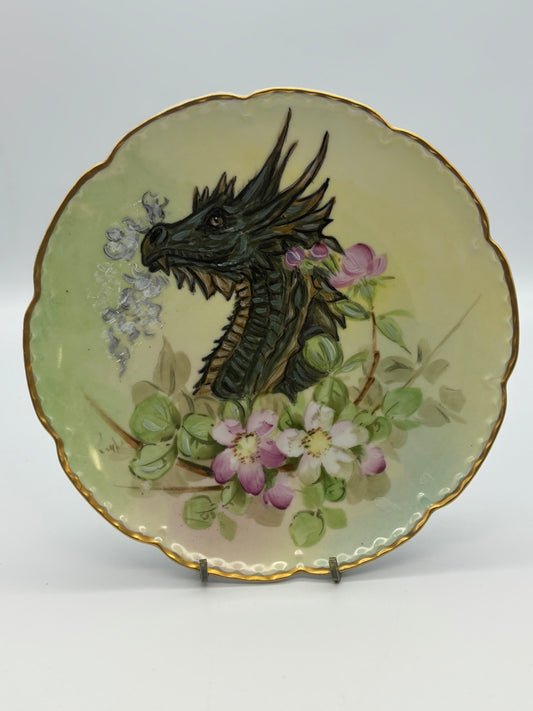 Jennifer Schroeder-Dragon Vintage Plate
