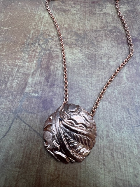 Cynthia Quesenberry- Copper Pendant