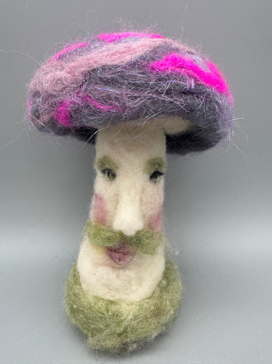 Jennifer Schroeder-Felted Face Mushroom