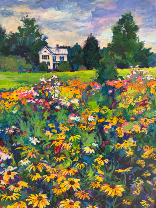 Brenda Sylvia  - View from the Garden