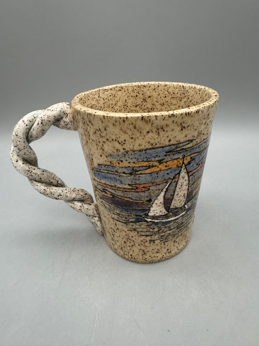 Peggy Shifflett- Sailboat Mug