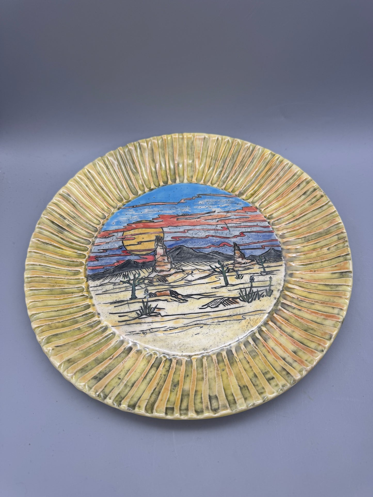 Peggy Shifflett- Southwestern Plate