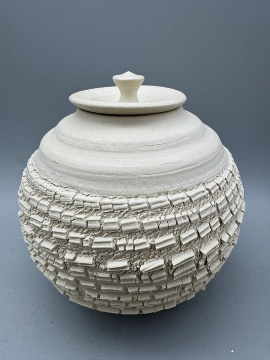 Wendy Jensen - White Crackle Jar