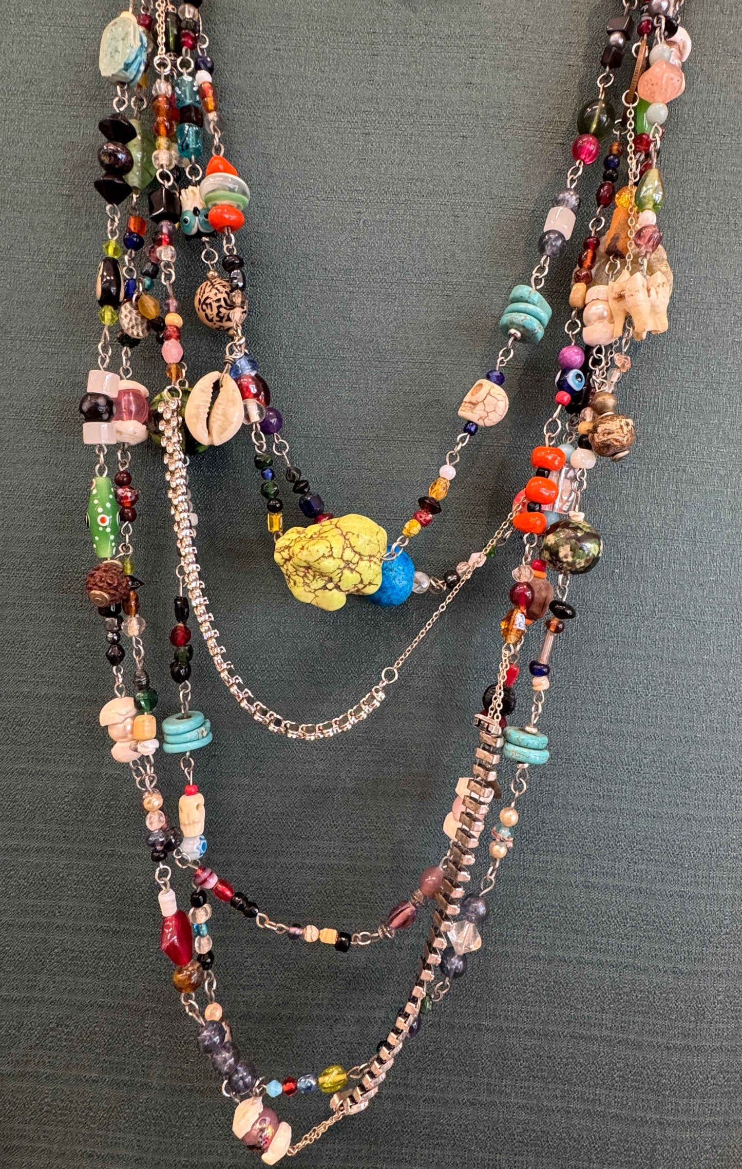Lindsay Phaup-Multi Layered Necklace Beaded