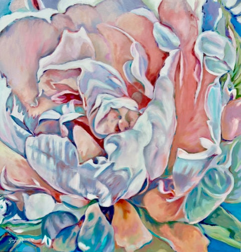 Gayle Merrill- Coral Petals Softly Opened