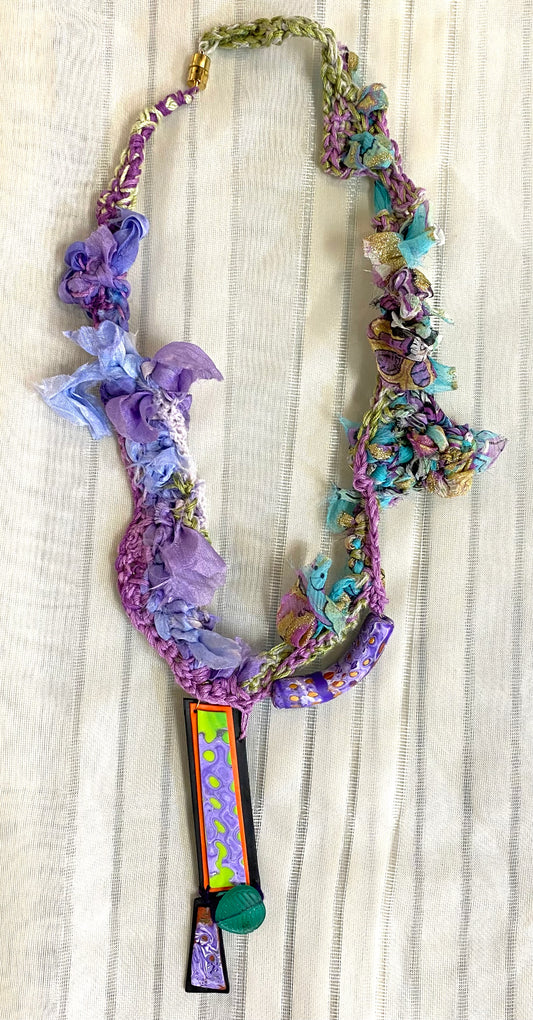 Sally Cooney Anderson-Funky Necklace