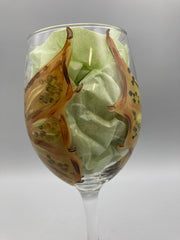 Jennifer Schroeder-Dragon Wine Glass
