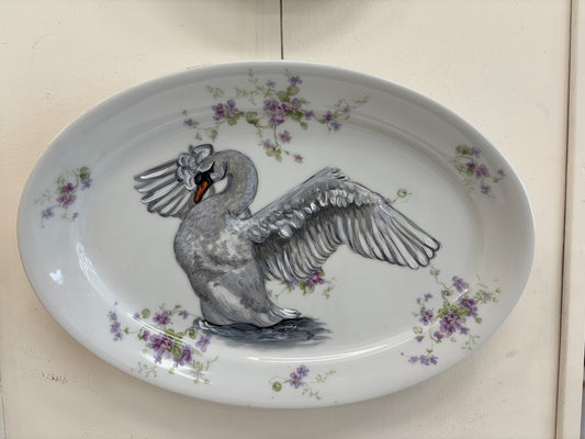 Jennifer Schroeder- Swan in Vintage Violets