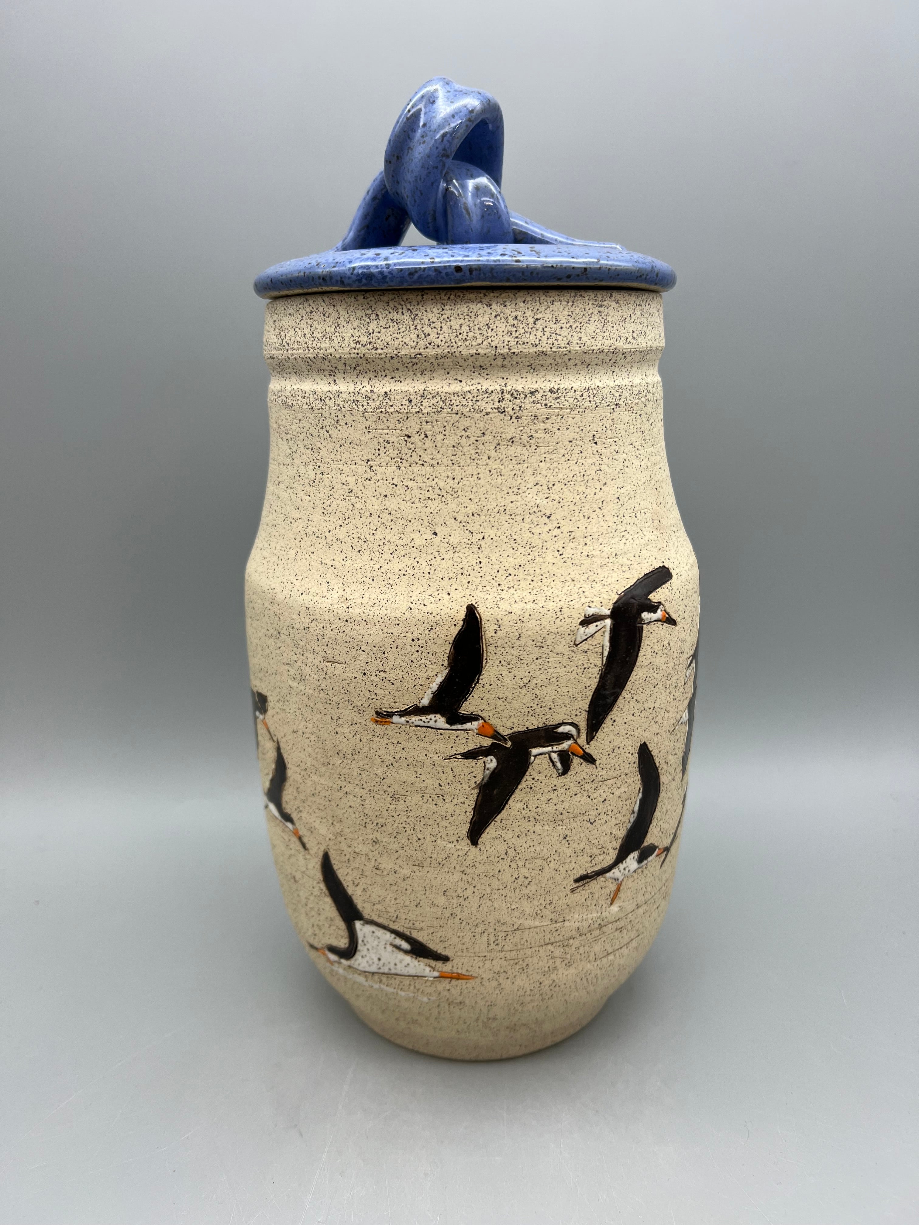 Alicia Daily-Birds Lidded Jar